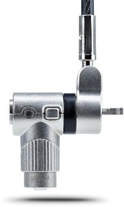Linka zabezpieczająca StarTech .com 25-Pack Universal Laptop Lock 6.6ft (2m), Master Keyed Locking Cable, Computer Security, Compatible w/Noble Wedge/Nano/K-Slot, Anti-Theft Cut-Resistant Cable - zamek kablowy zabezpieczający - czarny & srebrny - 2 m - zg 3