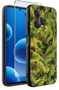 krainaGSM ETUI do Xiaomi Redmi Note 12 5G |Poco X5 5G | WZORY | SILIKONOWE MATT SZKŁO 2