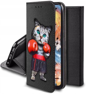 Etui do Samsung Galaxy M11 MAGNET WZORY CASE PORTFEL + SZKŁO 9H 5