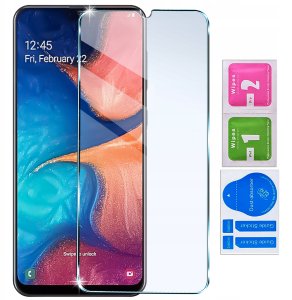 krainaGSM Etui do Samsung Galaxy A20e MAGNET WZORY CASE PORTFEL + SZKŁO 9H 7