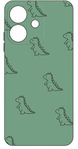 Etui do Oppo A40 | A40M | WZORY | SILIKONOWE MATT SZKŁO 9H 3