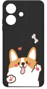 Etui do Oppo A40 | A40M | WZORY | SILIKONOWE MATT SZKŁO 9H 3