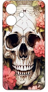 Etui do Oppo A40 | A40M | WZORY | SILIKONOWE MATT SZKŁO 9H 3