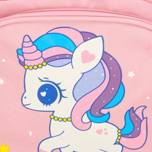 Plecak dla przedszkolaka szkolny dziecięcy jednorożec 30x24x10cm Kik Sp. z o. o. Sp. k. 8