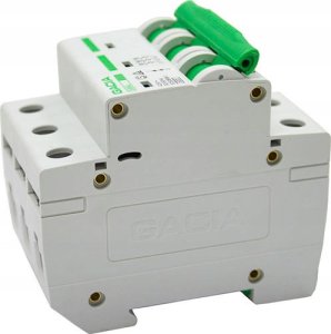 Wyłącznik nadmiarowoprądowy,6kA,B,3-pola,50A GACIA SB6L B 3P 50A 5