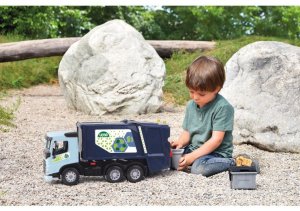 Pojazd Śmieciarka worxx volvo fmx w pudełku 3