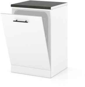Front Do Zabudowy Zmywarki 60cm Szafka Kuchenna Spremium Biały Mat 1