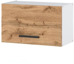 szafka kuchenna wisząca pod okap z uchwytami modułowa 60cm blande dąb wotan 1
