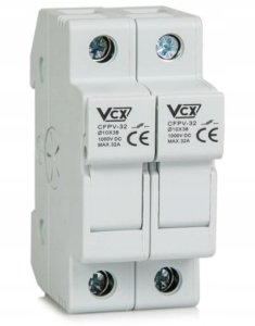 Podstawa bezpiecznikowa 2 polowa VCX CF PV32 2P 2