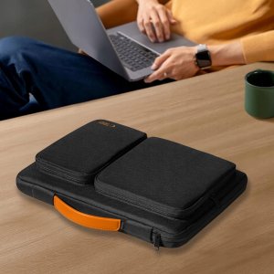 TECH-PROTECT DEFENDER BAG LAPTOP 15-16 BLACK/ORANGE 13