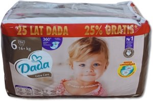 Dada Pieluchy Extra Care 6 BAG 16kg+ 94szt. 2