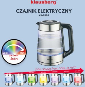 Czajnik Klausberg KB-7888 Srebrny 6