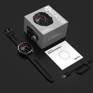 Zeblaze Smartwatch Stratos 4 Abyss Black Czarny 12