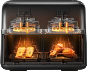 Frytkownica Beztłuszczowa MOVA FD20 Pro Airfryer Frytownica 9L 2700W Okno 15