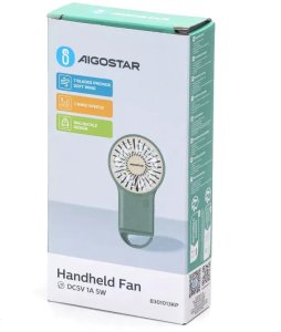 Ręczny wentylator 3,2 cala zasilany akumulatorowo z karabińczykiem 5