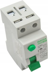 Wyłącznik różnicowoprądowy 6kA 2P 25A 30mA typ: AC GACIA PR8NM 2P 25A 30MA AC 11