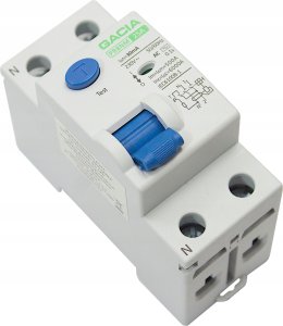 Wyłącznik różnicowoprądowy 6kA 2P 25A 30mA typ: AC GACIA PR8NM 2P 25A 30MA AC 2