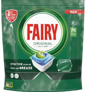 FAIRY Original All-In-One Kapsułki do zmywarki 1 op. - 76 szt. 2