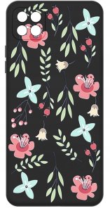 Etui do Samsung A22 5G WZORY |SILIKONOWE MATT CASE + SZKŁO 9H 3