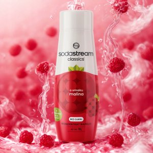 Syrop Malina Zero cukru 440 ml 1