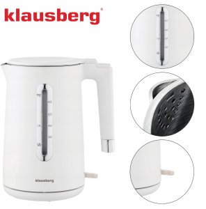 Czajnik Klausberg KB-7890 Biały 11