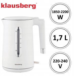 Czajnik Klausberg KB-7890 Biały 3