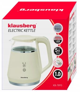 Czajnik Klausberg KB-7893 Kremowy 14