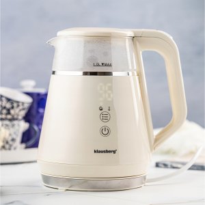 Czajnik Klausberg KB-7893 Kremowy 2