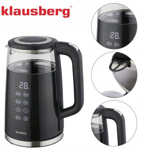 Czajnik Klausberg KB-7894 Czarny 4
