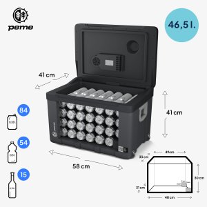 Lodówka turystyczna Peme Essential 46.5 l 6