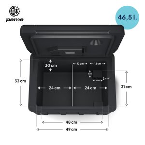 Lodówka turystyczna Peme Essential 46.5 l 7