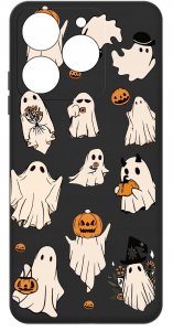 Etui do Realme C61 | C63 WZORY |SILIKONOWE MATT CASE + SZKŁO 9H 3