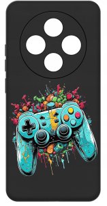 Etui do Oppo Reno 12 F 5G | 12 FS 5G WZORY |SILIKONOWE MATT CASE + SZKŁO 9H 4