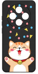 Etui do Oppo Reno 12 F 5G | 12 FS 5G WZORY |SILIKONOWE MATT CASE + SZKŁO 9H 4