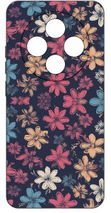 Etui do Oppo Reno 12 F 5G | 12 FS 5G WZORY |SILIKONOWE MATT CASE + SZKŁO 9H 4