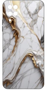 Etui do Samsung Galaxy A12|M12 WZORY |SILIKONOWE MATT CASE + SZKŁO 9H 3