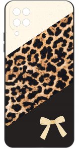 Etui do Samsung Galaxy A12|M12 WZORY |SILIKONOWE MATT CASE + SZKŁO 9H 3