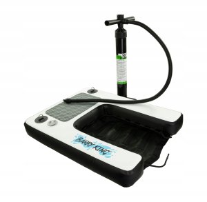 Rampa, dla psa, bia�o-czarna, pompowana, 80x60x10cm 2