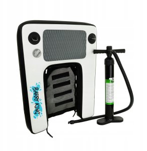 Rampa, dla psa, bia�o-czarna, pompowana, 80x60x10cm 3