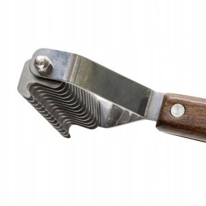 Ekskluzywny trymer hakowy, dla zwierz�t, drewno bukowe, stal, wym. 8,8 x18,7cm 3