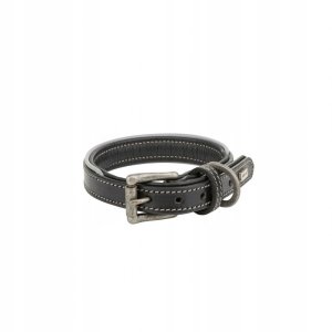 Obro�a sk�rzana, S: 33-40 cm/20 mm, czarny 1