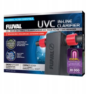 Sterylizator UVC In-Line Clarifier, 16x14x6,5cm, 3W, max. 400L 2