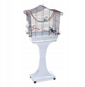 Sofia, klatka, dla ptak�w, jasnoniebieska, 62,5x33x61/132 cm, na k�kach 2