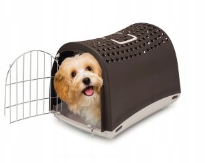 Linus Cabrio, transporter, dla psa/kota, czarny, 50x32x34,5 cm 2