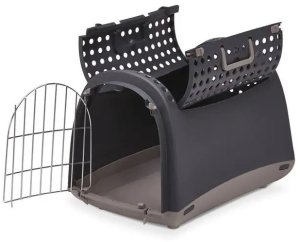 Linus Cabrio, transporter, dla psa/kota, czarny, 50x32x34,5 cm 3
