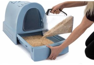 Zuma, kuweta, dla kota, jasnor�owa, 25x19,5x17 cm 4