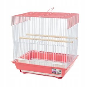 Klatka dla ptak�w, ciemnor�owa,  wym. 36 x 28.8 x 36.8cm 2