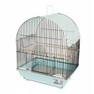 Klatka dla ptak�w, niebiesko-czarna, o wym. 36 x 28.8 x 44cm 2