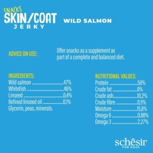 Skin/Coat, przysmak, dla ps�w, �oso� suszony, 115 g, saszetka 2