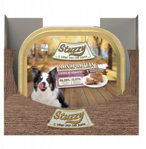 Monoprotein, karma mokra, dla psa, wieprzowina pasztet, 100 g, tacka 3